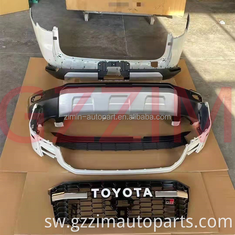 Mbele ya nyuma bumper grille mwili vifaa gr toleo la mwili wa LC300 2019+